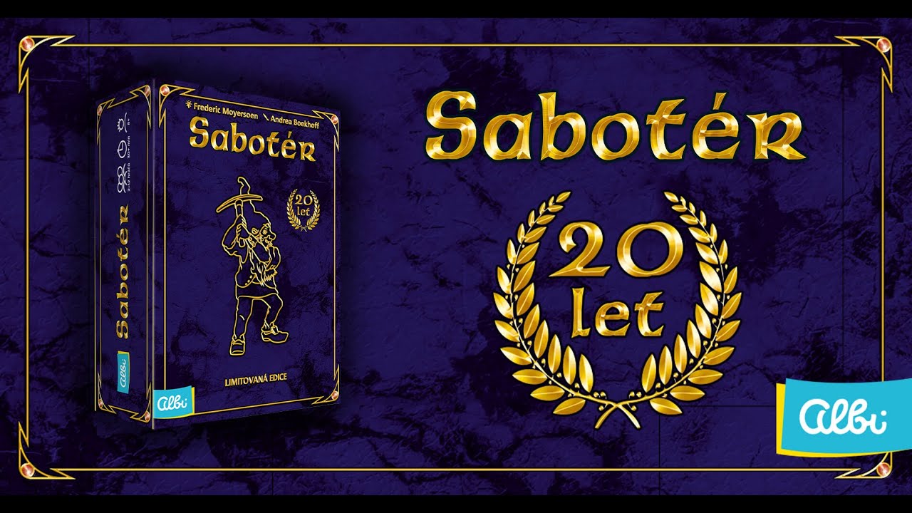 Sabotér 20 rokov - predstavenie