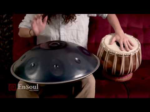 Ancient Future Handpan - F Pygmy with Banjira Tabla