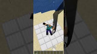 its just my iron power #shorts #minecraft