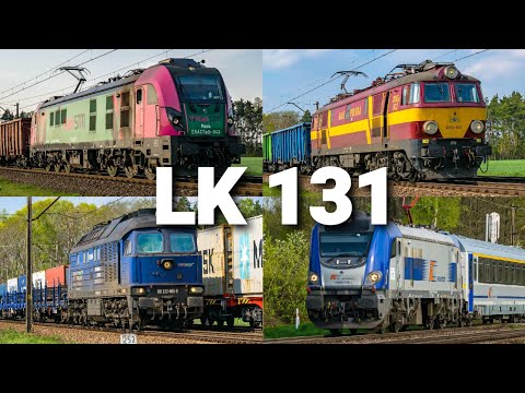 Węglówkowe pociągi przy stacji Lipie Góry