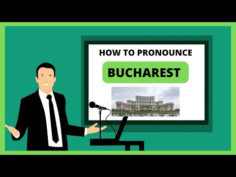 How to pronounce BUCHAREST