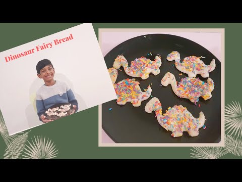Dinosaur Fairy Bread || Pranshul Talks || Kids Activity ||kids Party Food