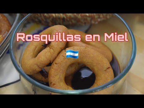 Rosquillas en Miel catrachas
