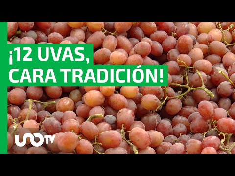 Precio de las uvas se dispara en la Central de Abasto para Año Nuevo- UnoTV