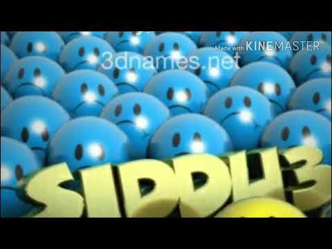 Sridhar  (siddu)  birthday special video