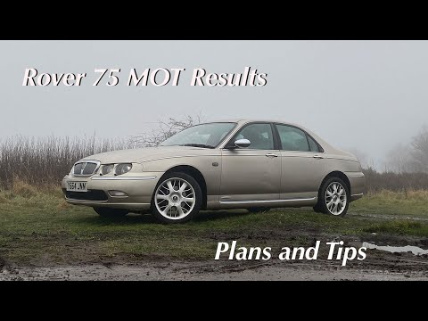 Rover 75 Plans And Tips - MOT Results