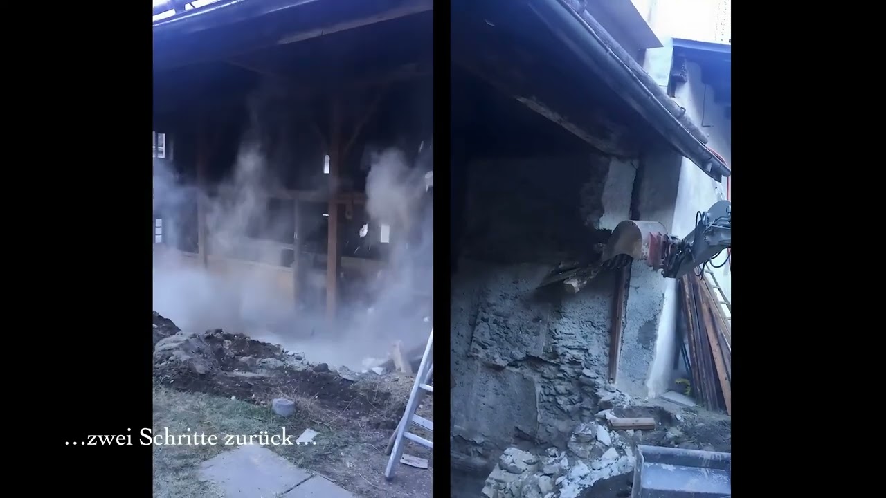 MAUER EINSTURZ