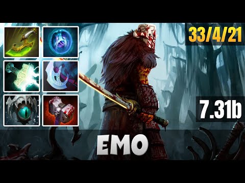 [DOTA] Emo play [Juggernaut] PRO Gameplay | 7.31b | Dota 2 Pro Gameplay