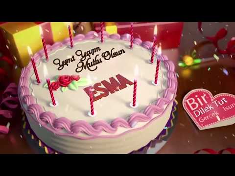 İyi ki doğdun ESMA - İsme Özel Doğum Günü Şarkısı