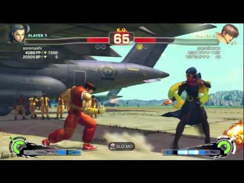 SSF4 AE 2012 Ranked sorenashi (Rose) vs papatiwawa (Guy)