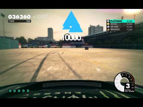 Dirt 3 Gymkhana Academy Platinum Jump Tutorial