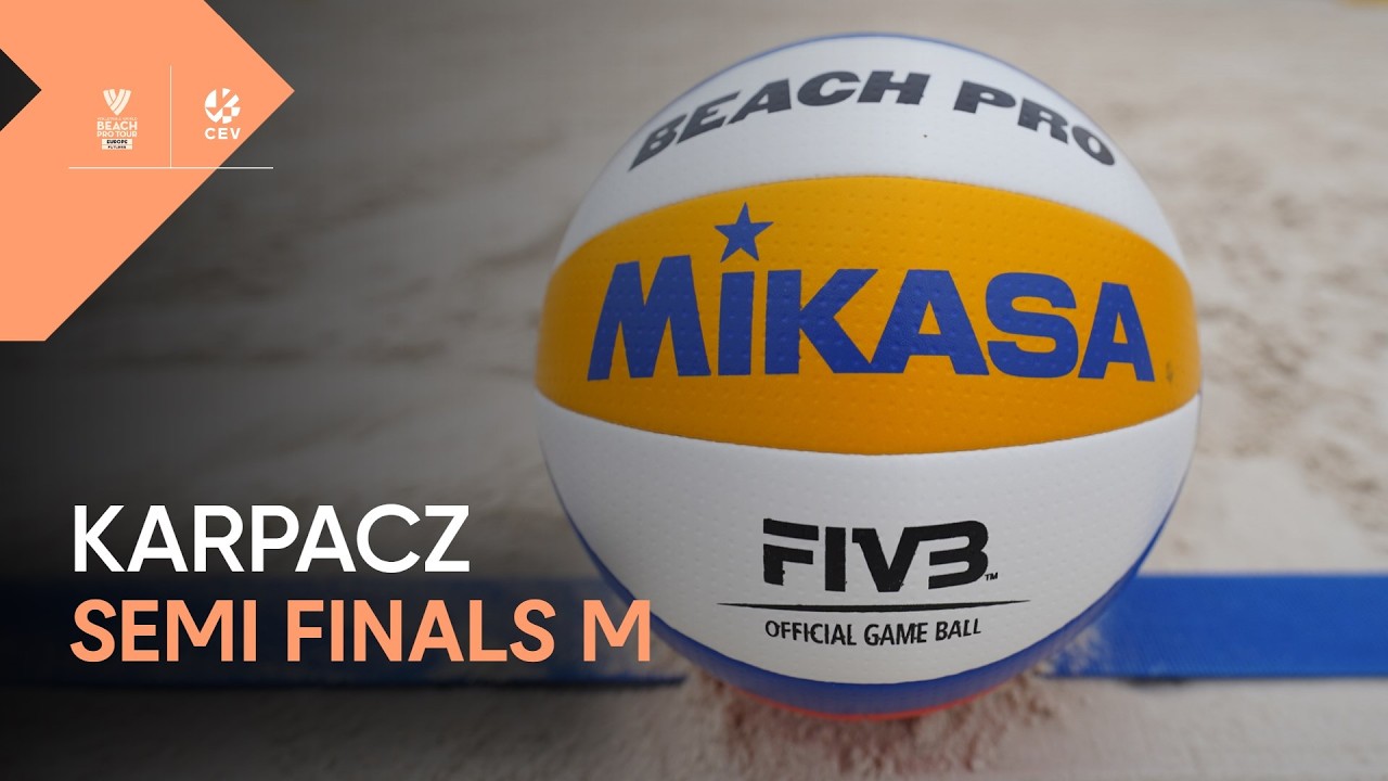 LIVE | 2026 Volleyball World Beach Pro Tour Futures | Karpacz | Semi Finals M