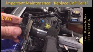 Coil (CoP) Replacement; 2011 thru 2021 5.0L & 2016 thru 2022 5.2L Engines