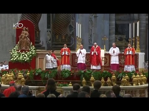 Messe de la Pentecôte avec le Pape François
