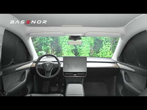 Model Y Full Car Sunshade Set (7)