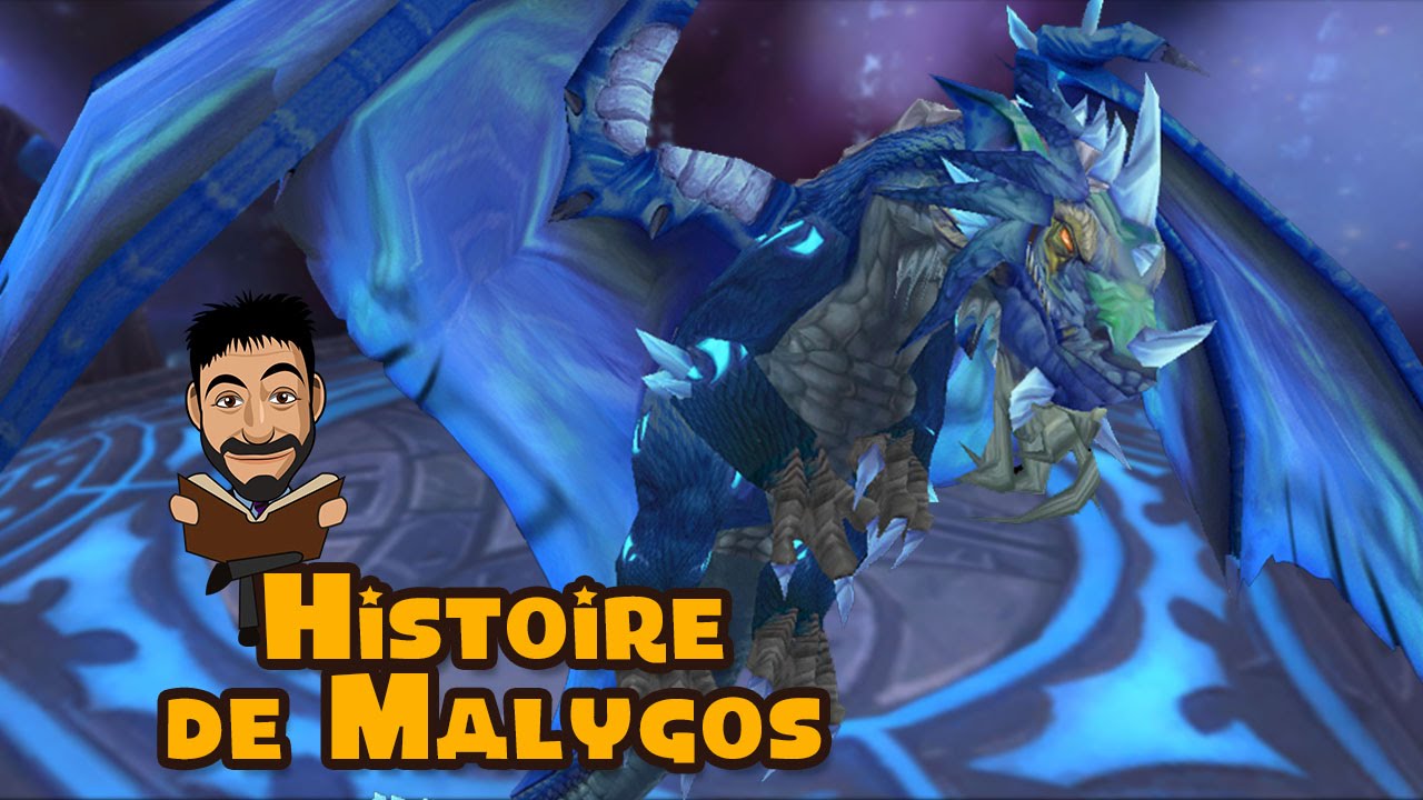 Histoire de Malygos, l'Aspect de la Magie, le dragon bleu