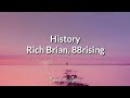 History - Rich Brian, 88rising ( Lyrics )