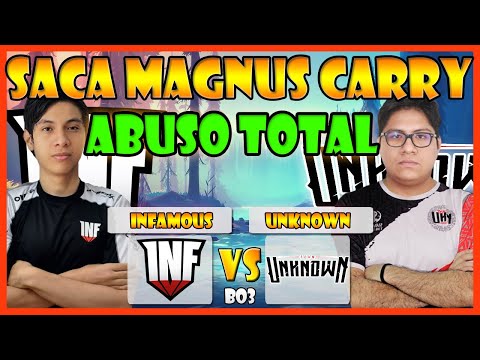 INFAMOUS GAMING VS UNKNOWN TEAM BO3[GAME 1] ELIMINACIÓN  LIGA PRO GAMING SEASON 5 - DOTA 2