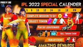 IPL event calendar rewards free fire || Gaming Adda.