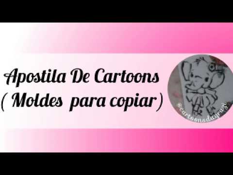Apostila de Cartoons ( contorno da elefantinha)