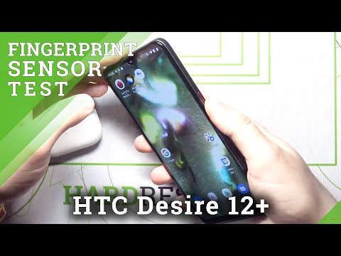 HTC Desire 20+ Fingerprint Sensor Test