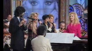 Mia Martini in Maledetta Primavera con Loretta Goggi Spagna Barbara Cola e Andrea Bocelli al flauto