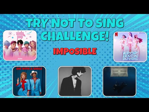 🎶 TRY NOT TO SING CHALLENGE 2025 — IMPOSSIBLE EDITION! 🎶