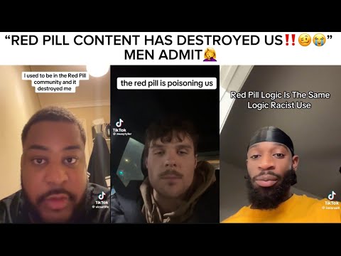 MEN CALLING OUT RED PILL CONTENT FOR RUINING THEM‼️😳🫣 “RED PILL HAS DESTROYED US‼️”