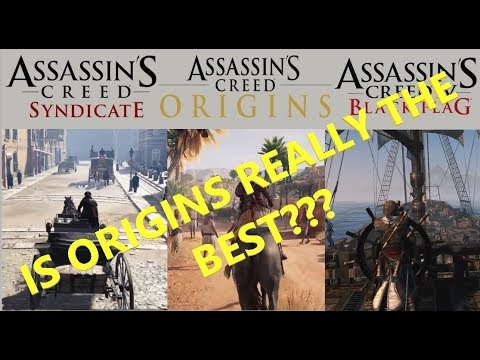 Assassin's Creed Unity Vs  Syndicate Vs  Origins Graphics & Gameplay Comparison