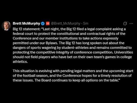 Talking Sports with THE KING SOURCE: The Brenden Sorsby situation is NOT dead...