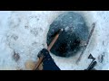 Зимняя рыбалка на Чукотке. Подлёдные сети
