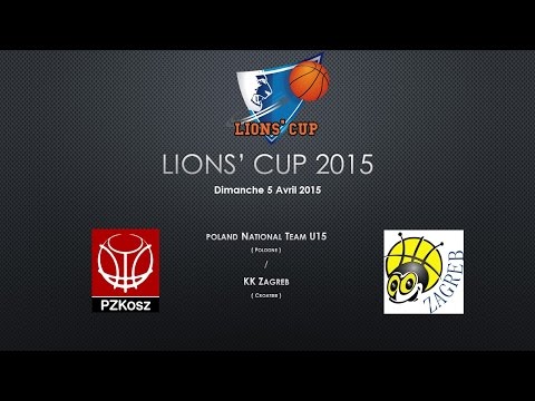 Lions' cup 2015 - Poland U15 National Team - KK Zagreb