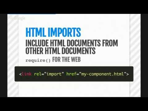 An Introduction to Web Components
