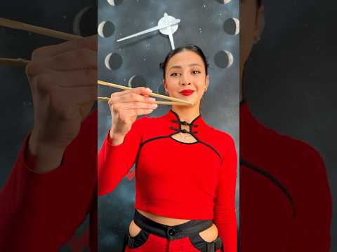 🥢how to eat with chopsticks 🍜 #littos #chopsticks