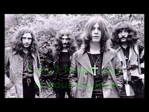 Black Sabbath - Sweet Leaf w/ Lyrics onscreen