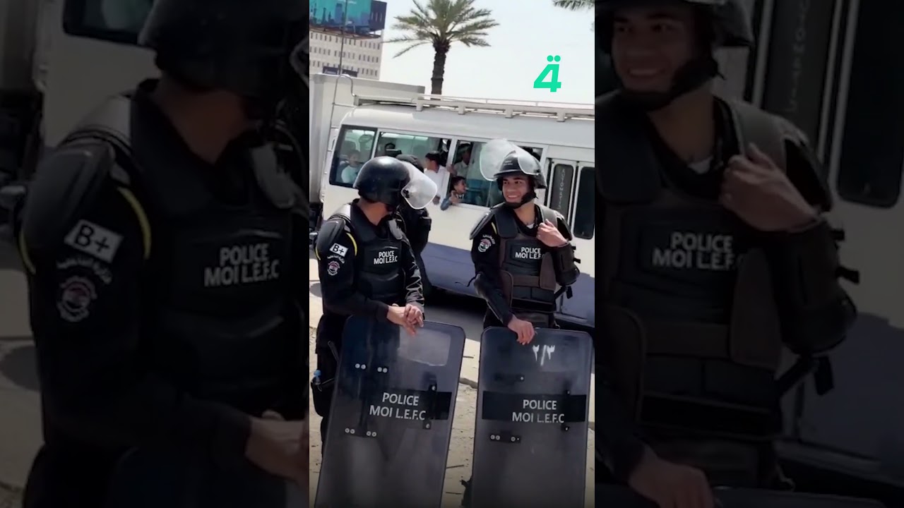 فيديو | مشهد طريف لتلاميذ مدرسة يساندون المتظاهرين من خريجي معاهد النفط: "شلع قلع كلكم حرامية"