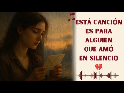 🎵“Alguien Que Amó en Silencio” | Balada Romántica de Amor y Despedida 💔