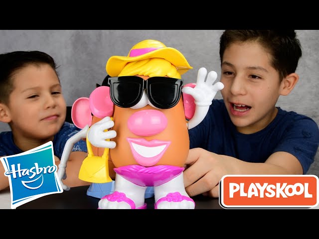 Vídeo relacionado con Hasbro Potato Head, Juguete para Niñas y Niños de 2 Años o Más, Muñeco Personalizable, 32 Accesorios, Boca, Ojos, Orejas y Manos, Juego para Fiestas, Amantes de Clásicos, Idea de Regalo