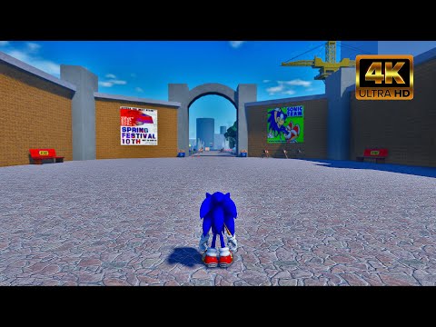 Sonic Adventure Reimagined Roblox Gameplay (4K)