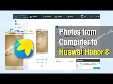 How to Transfer Photos from Computer to Huawei Honor 8