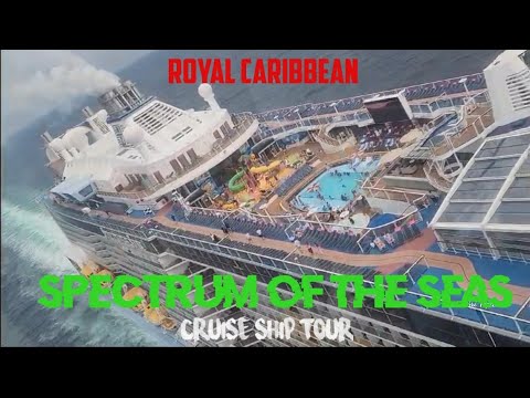 Full Tour at the Biggest Cruise Ship in Asia- Royal Caribbean Spectrum of the Seas