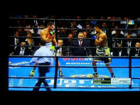 Errol Spence jr. Vs Chris Algieri (2016)