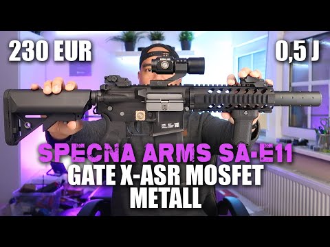 MEGA Airsoft Einstieg | Metall | Gate Mofet | Specna Arms SA-E11