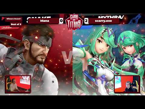 Clash of Titans #2 - Mana (Pyra/Mythra) vs Scarry.exe (Snake)