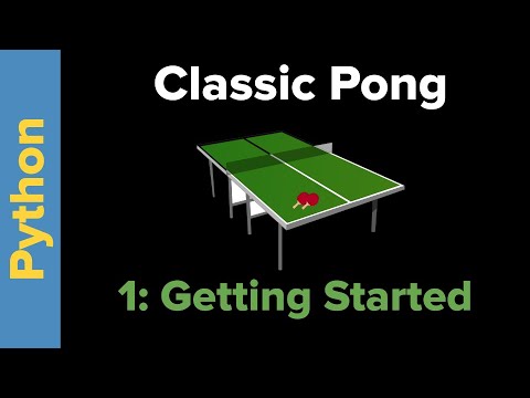 Python Game Programming Tutorial Pong Part 1
