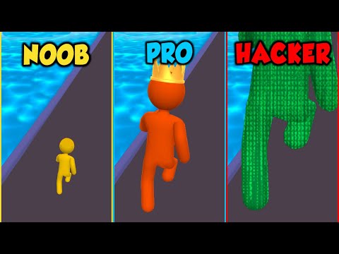 |😭NOOB vs 😎PRO vs 👨‍💻HACKER|  Giant Rush