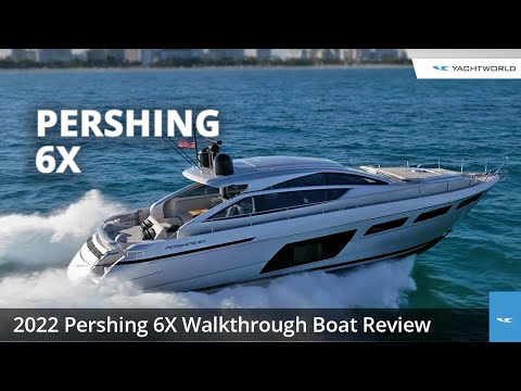 Pershing 6X Luxury Motor Yacht Review