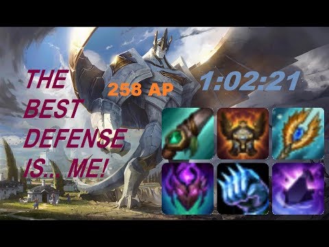 UNEXPECTED COMEBACK! Hold on to the lategame with Galio Jungle!