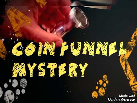 MAGIC COIN FUNNEL MYSTERY TRICK...