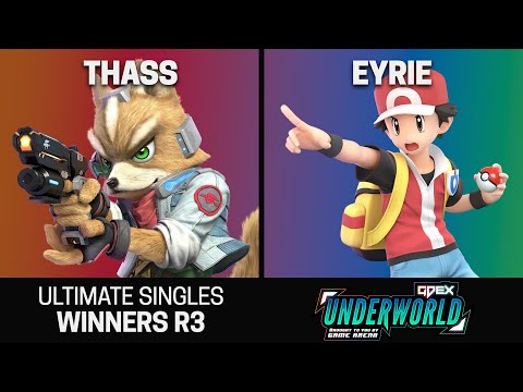GDEX Underworld 2023 Singles Winners R3 - Thass (Fox) vs Eyrie (Pokémon Trainer) - SSBU Tournament